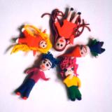 1" Tall Polymer Clay Characters