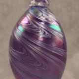 #01072611 Icicle Ornament Purple colors Iridised 7''LX2.5''W $65.00 (2)