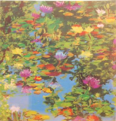 #109 Water Lilies II (paper prints avail)