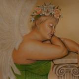 The Angel within - Coloured pencil with Pastel