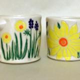 Yellow Sunflower Mugs