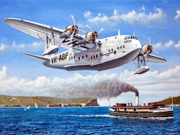 QEA Short S23 Flying Boat 