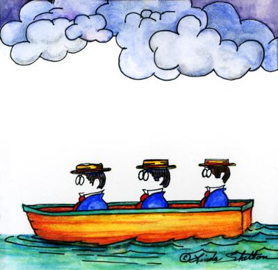 THREE MEN IN A BOAT #2: OVERCAST