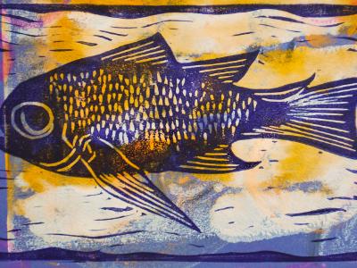 Fish (Blue/Yellow)