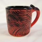 101115.A Red Sail Boat Mug