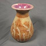 110530.J Vase with Wheat Design