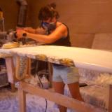 sanding the 5'6