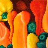 peppers  12 x 24    sold
