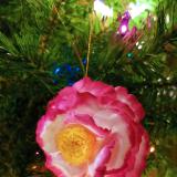 Camellia Flower Hanging Ornament