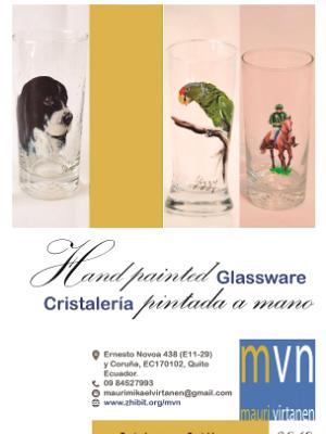 Catalogue of MVN Hand painted glassware 2019