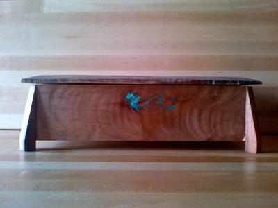 Willow/Turquoise Keepsake Box