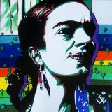 Psychedelic Frida paintinf 4 of 10 Fun Frida Commissions