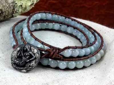 Aquamarine Mermaid Bracelet Aquamarine Mermaid Bracelet