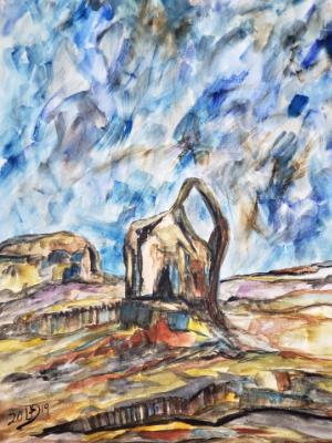 Within the empty land, the celestial eye awaits someone to peer into the cosmos. Within the empty land, the celestial eye awaits someone to peer into the cosmos.