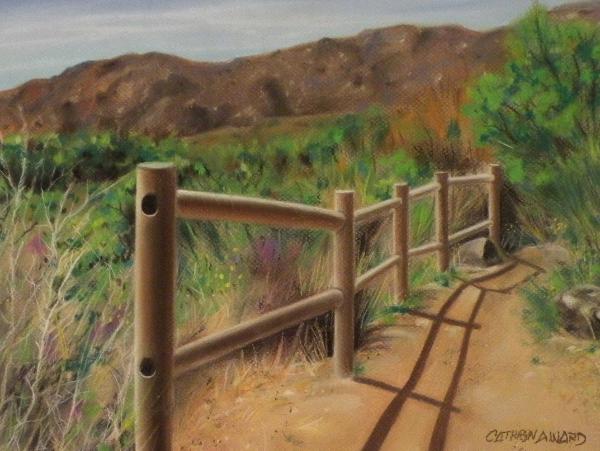 The Well Worn Path (pastel)