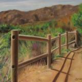 The Well Worn Path (pastel)