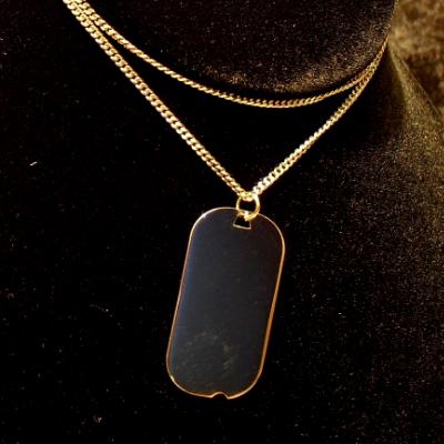 DOG TAG PENDANT #2 DOG TAG PENDANT #2