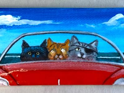 3 CATS IN A STOLEN PORSCHE 3 CATS IN A STOLEN PORSCHE
