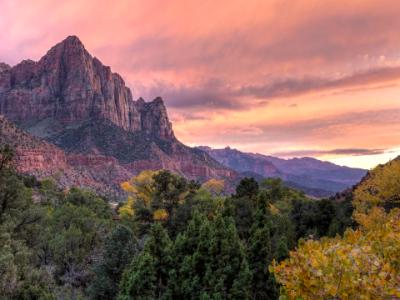 Watchman Autumn Pink Sunset Watchman Autumn Pink Sunset