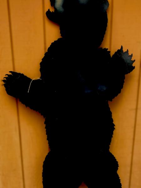 Standing Black Bear