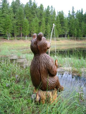 Fishing Bear Fishing Bear