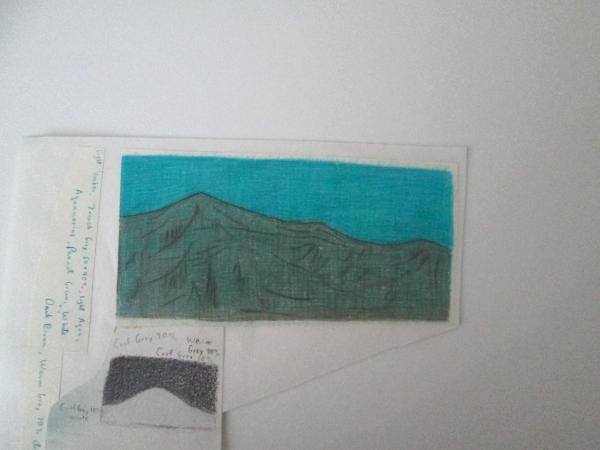 Turquoise & White Mountains