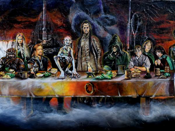 Lord of the Rings / Last Supper Parody