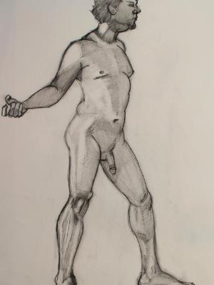 Standing Male Nude