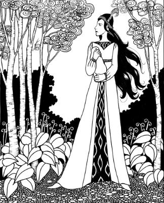 Princess in the Woods