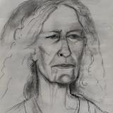 Ilona, Charcoal Study