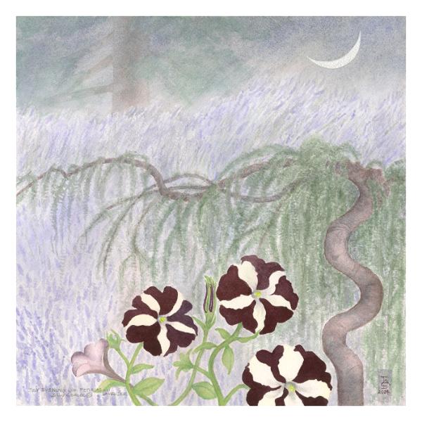 Petunias and Lavender, Porch Series