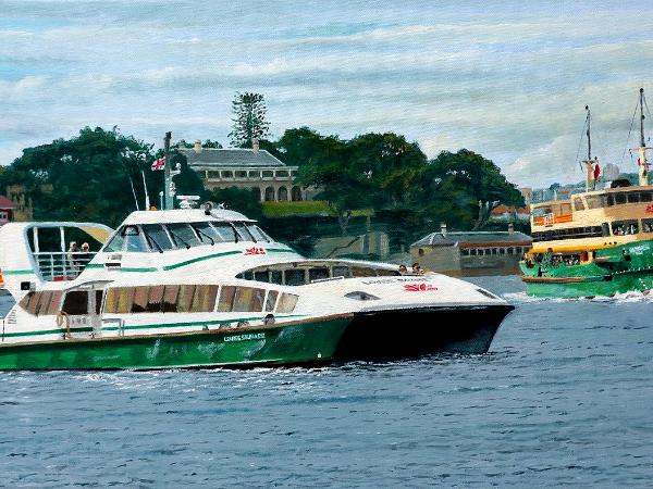 Sydney Ferries off Kirribilli