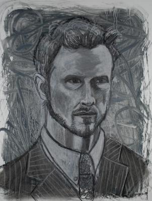 Samuel, Charcoal Portrait Samuel, Charcoal Portrait
