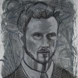 Samuel, Charcoal Portrait