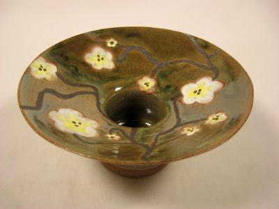 120630.CC Flower Vase with Cherry Blossoms 120630.CC Flower Vase with Cherry Blossoms