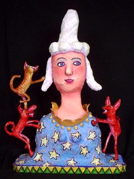 Miss Josephine Considers Introducing a Wild Cat Into Her Red Dog Act