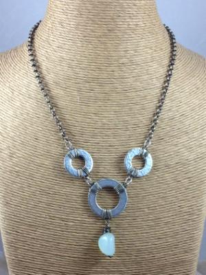Gunmetal and Steel Necklace Gunmetal and Steel Necklace