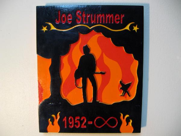 carving - birch wood - painted with ordinary house paint