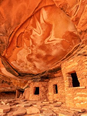 Fallen Roof Ruin Cliff Dwellings Fallen Roof Ruin Cliff Dwellings