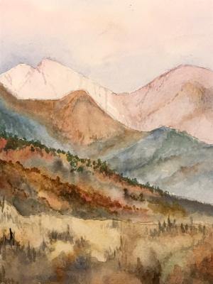 Boundary Peak from Mammoth (sold)