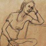 Sheley, Seated Figure