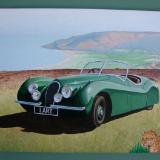 Jaguar on cliff s of dover     sold