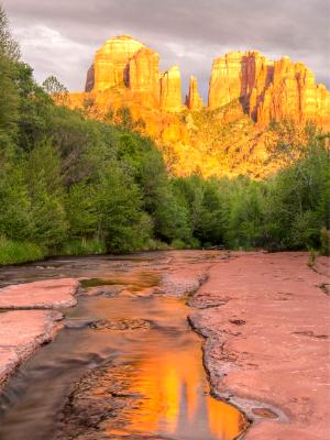 Cathedral Rock Ripples and Reflections Cathedral Rock Ripples and Reflections