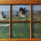 Geese over Hallie's field