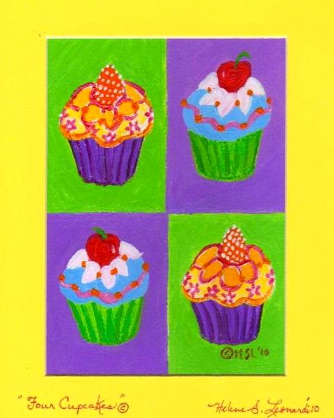 Four Cupcakes