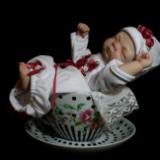 Reborn mini baby ~ 10" sized Teacup Baby ~ ADOPTED/SOLD