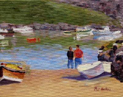 Monhegan Harbor Maine Monhegan Harbor Maine