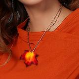 Maple Leaf Necklace Pendant