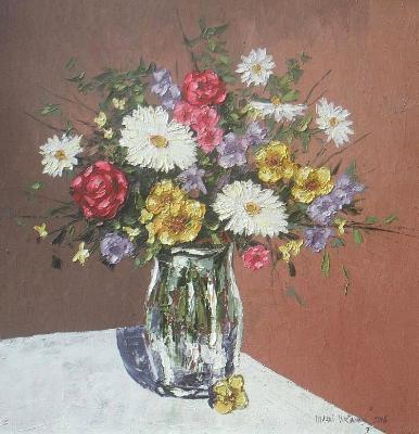 Bouquet of flowers, 60cm x 40cm, 2012 Bouquet of flowers, 60cm x 40cm, 2012