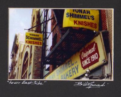 Lower East Side "Yonah Shimmel's"